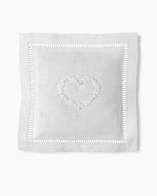 Flower Heart White Sachet