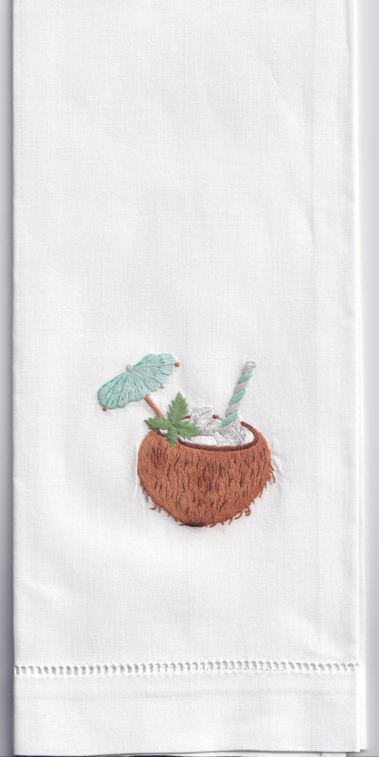 Coconut Cocktail Towel