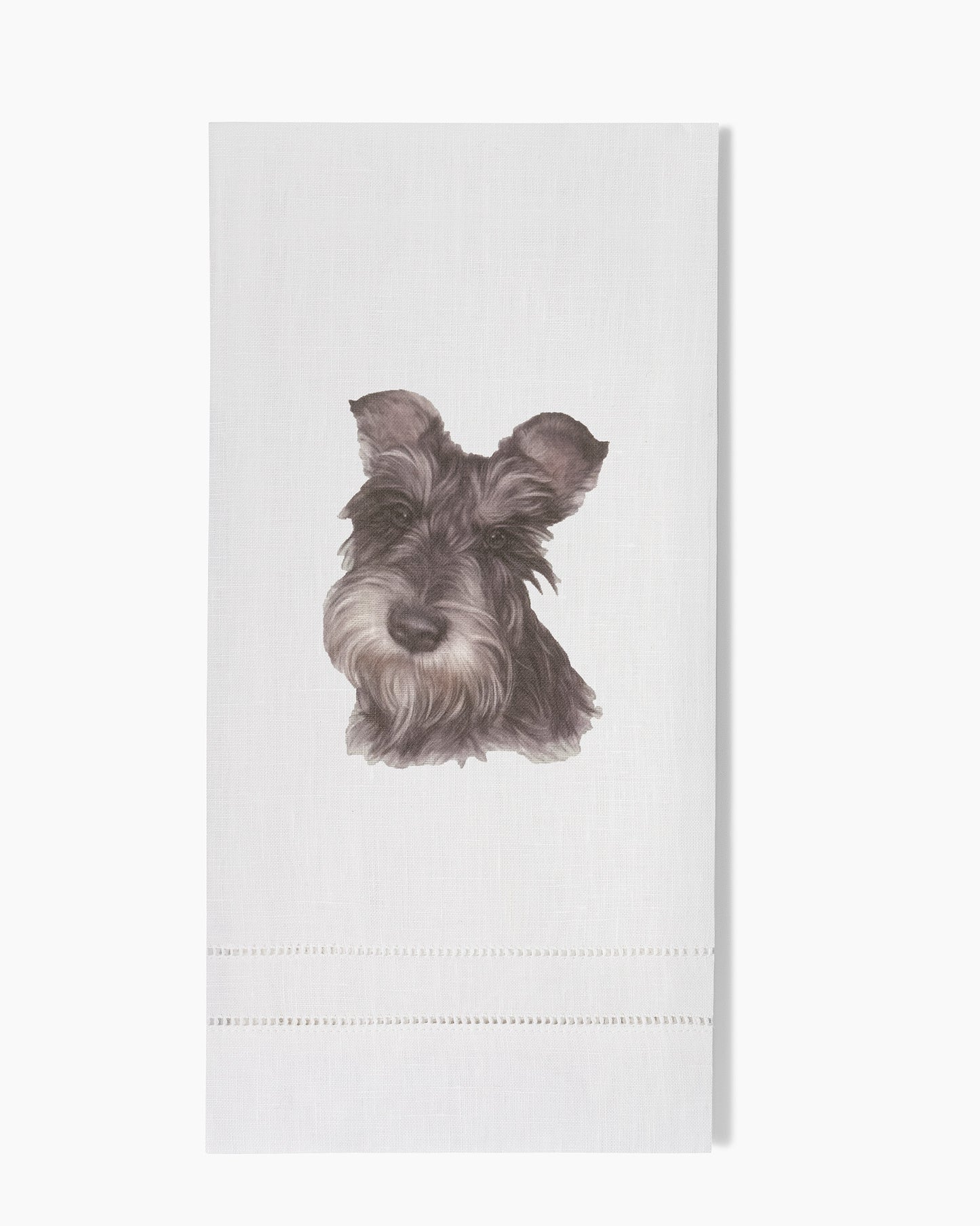 Scottish Terrier Linen Hand Towel