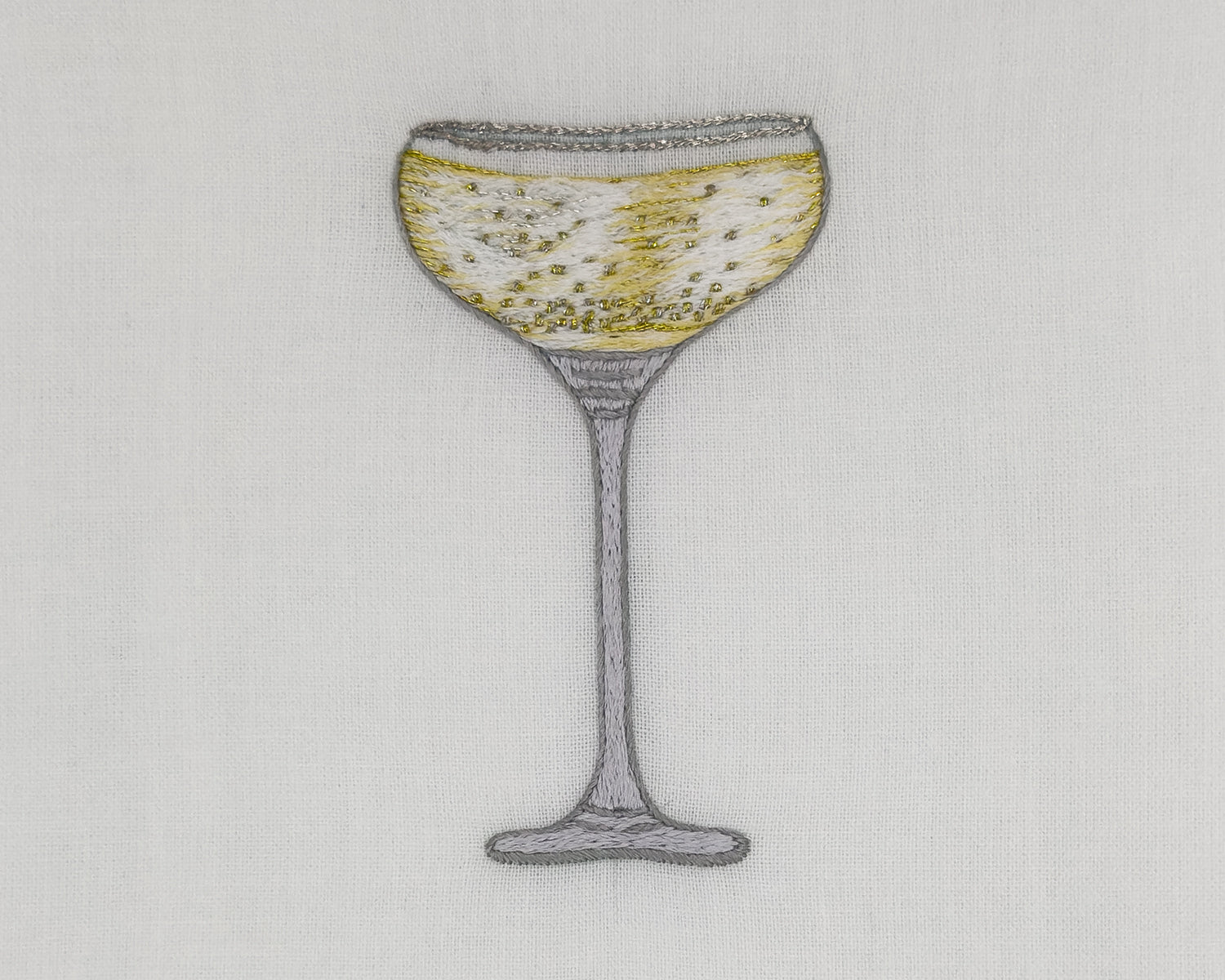 Image of a Henry Handwork Sparkling Coupe motif.