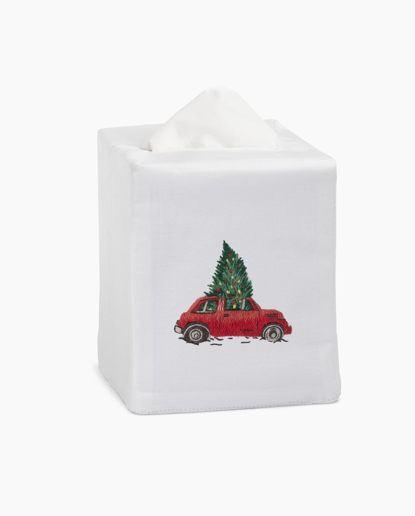 Christmas Tree Car Tissue Box Cover – Henry Handwork