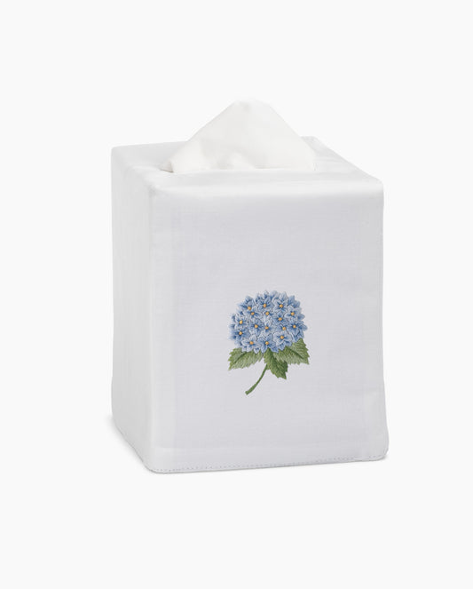 Hydrangea Blue Tissue Box Cover