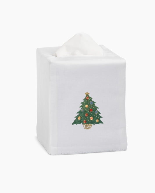 Ornament Tree Tissue Box Cover