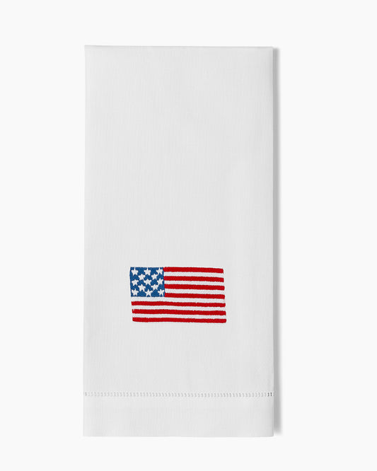 American Flag Hand Towel