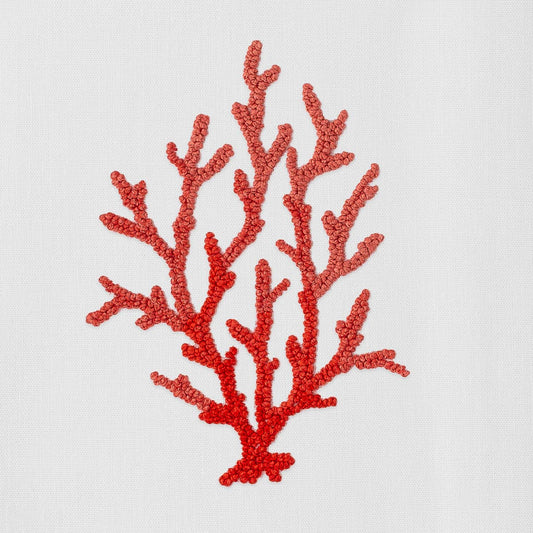 Coral Knot Red Everyday Towel