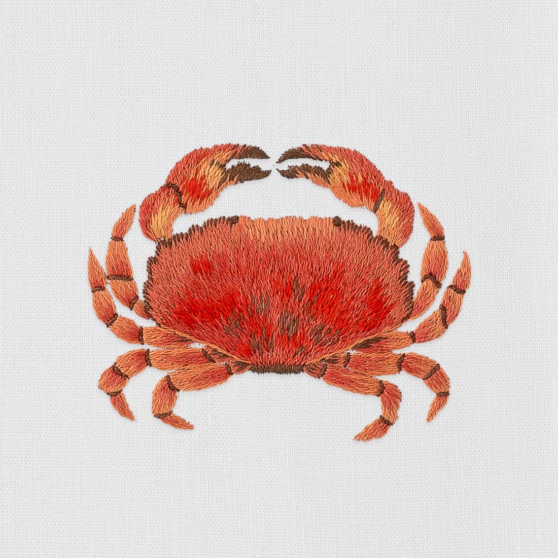 Crab Modern Hand Towel