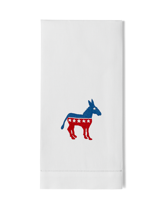 Democrat Donkey Hand Towel