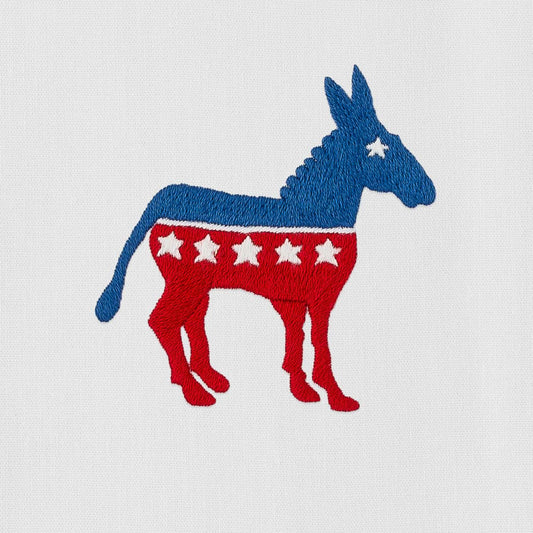 Democrat Donkey Hand Towel