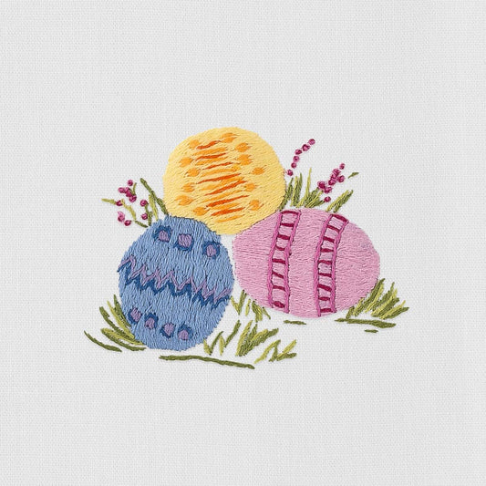 Easter Eggs Hand Towel