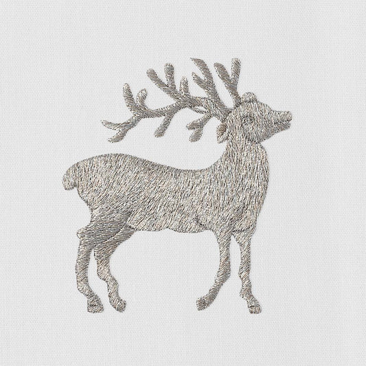 Reindeer Silver Napkin