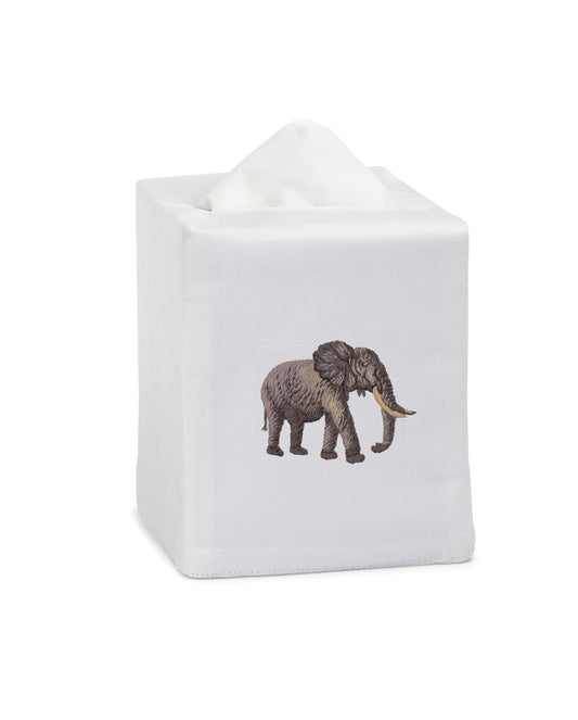 African Elephant Tissue Box Cover