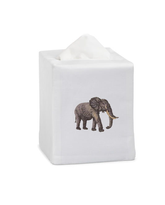 African Elephant Tissue Box Cover