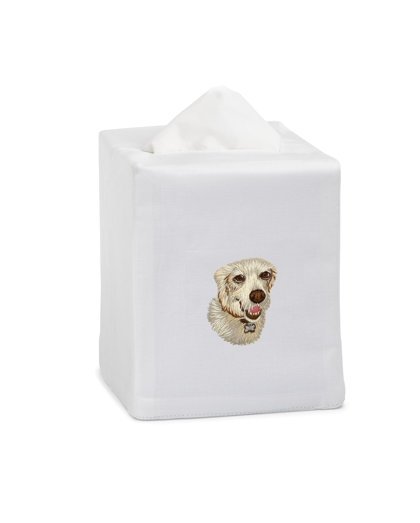 Golden Lab Tissue Box Cover