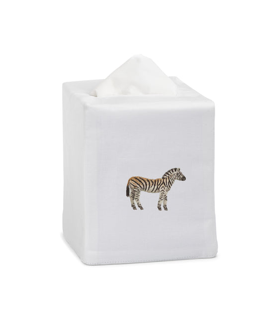 African Zebra Tissue Box Cover