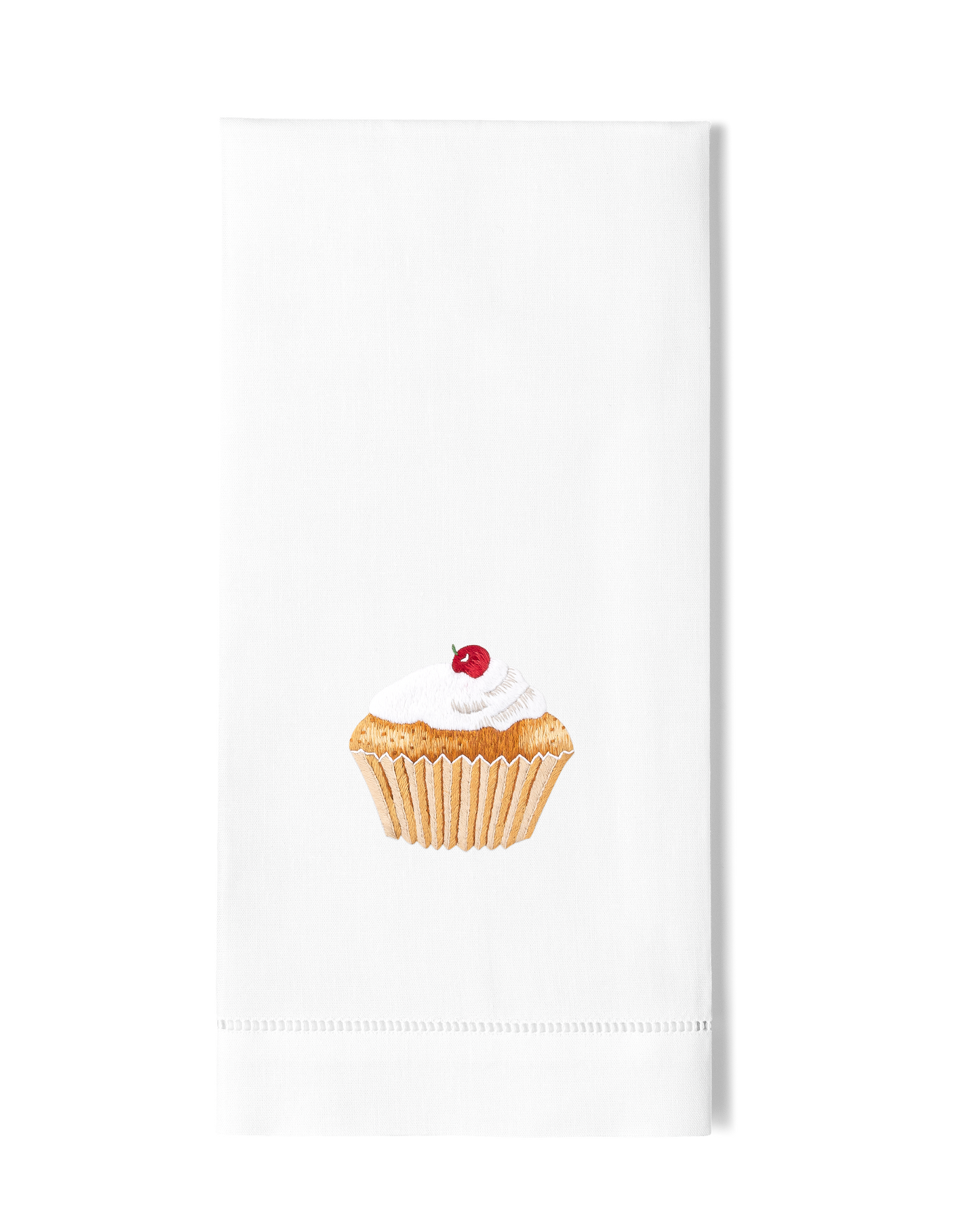 Cupcake Cherry Hand Towel