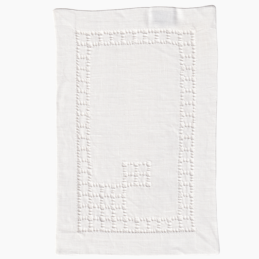 Lattice Linen Cocktail Napkins