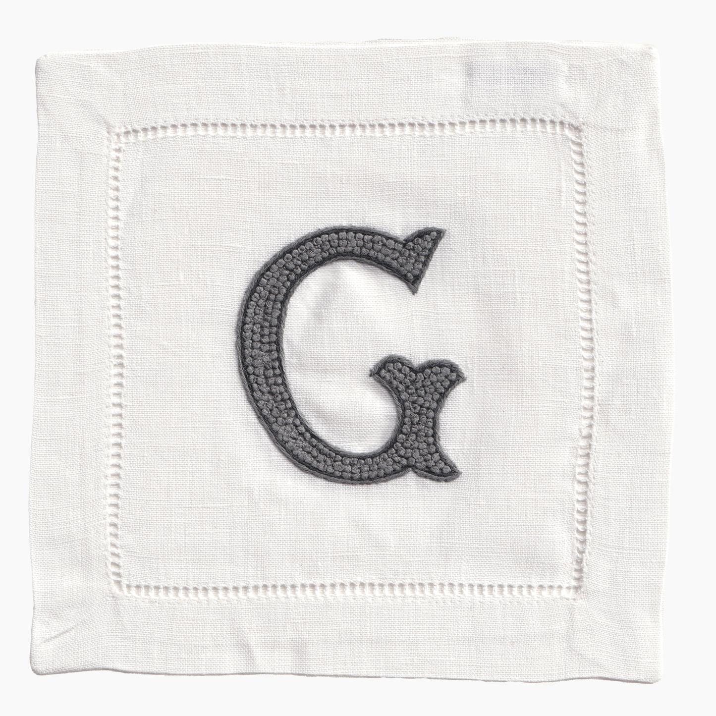 Nouveau Monogram Cocktail Napkins G - (Set of 4)