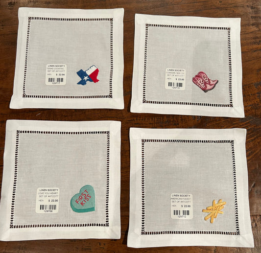 Photography Sizing: Cocktail Napkins