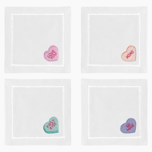 Love You Hearts Cocktail Set