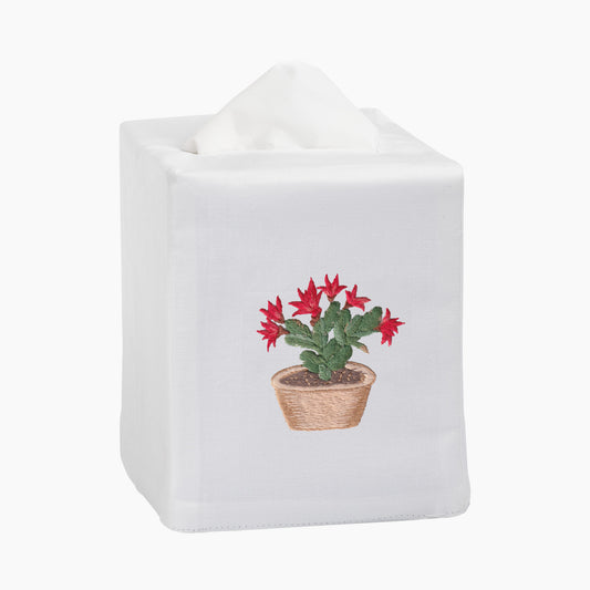 Christmas Cactus Tissue Box Cover