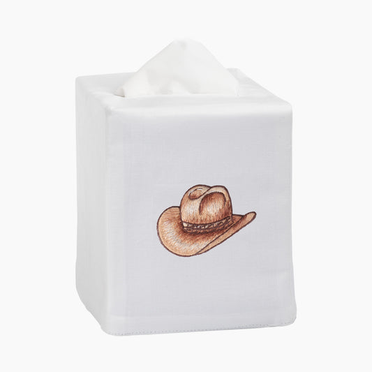 Cowboy Hat Tissue Box Cover