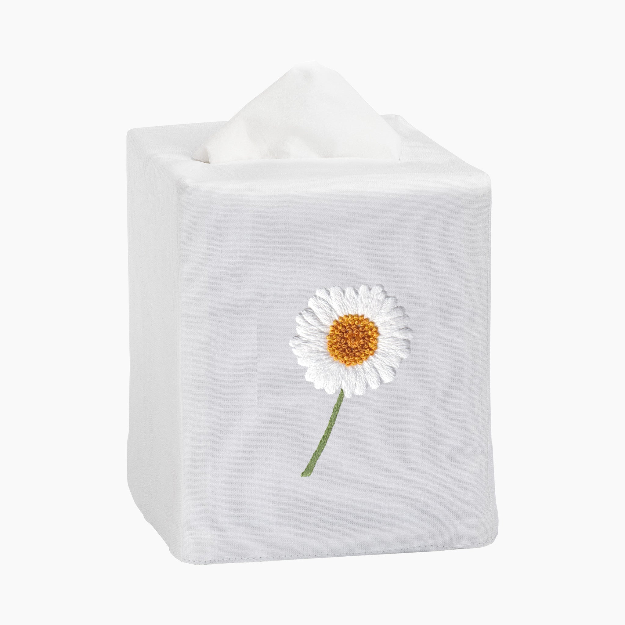 Henry Handwork Bonjour Daisy Tissue Box Cover - Thumbnail 4