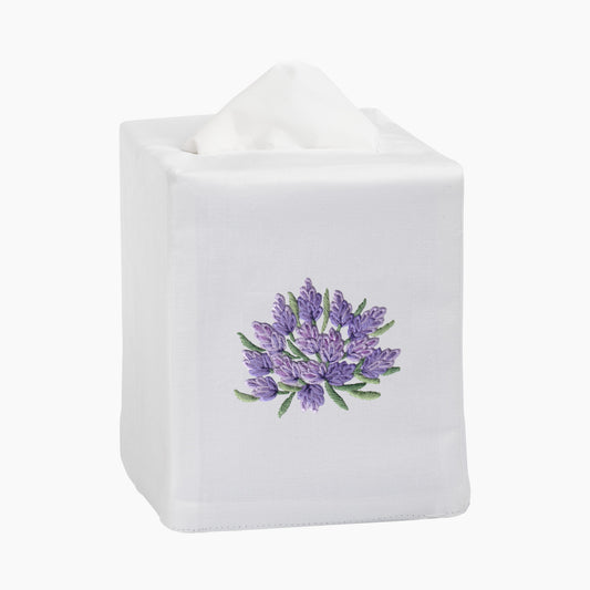 Lavender Bouquet Tissue Box Co