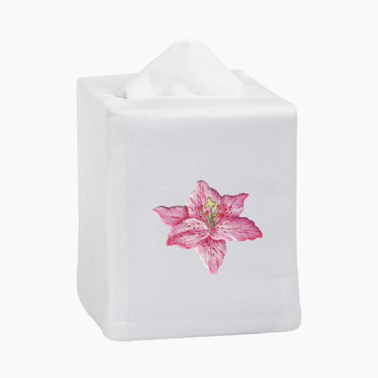 Lily Tissue Box Cover