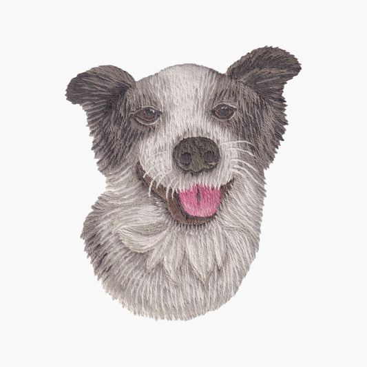 Border Collie Hand Towel