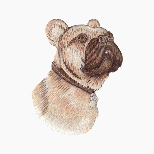 French Bulldog Hand Towel