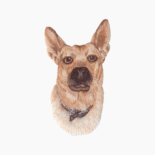 German Shepard Hand Towel