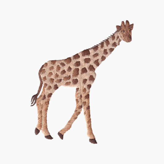 African Giraffe Hand Towel