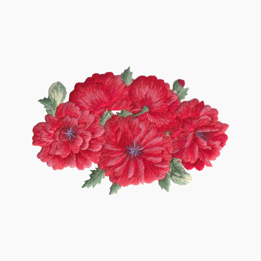Poppies Bouquet Towel
