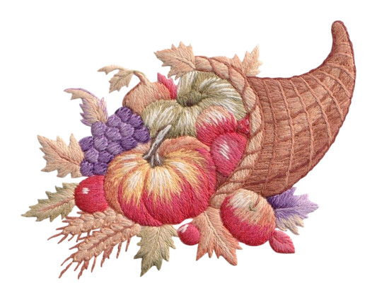 Cornucopia Nouveau Napkin