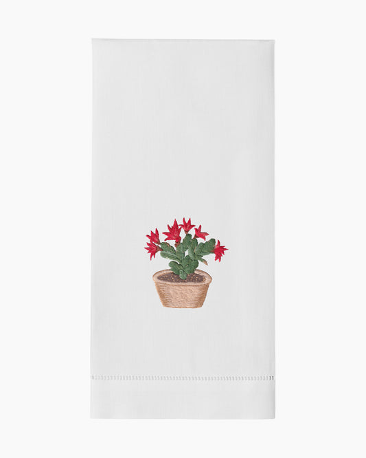 Christmas Cactus Towel
