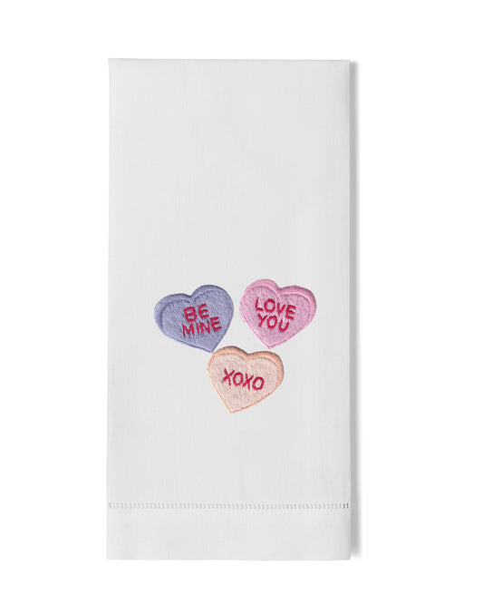 Love You Hearts Towel