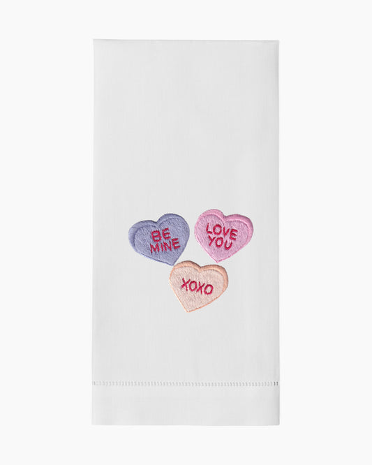 Love You Hearts Towel