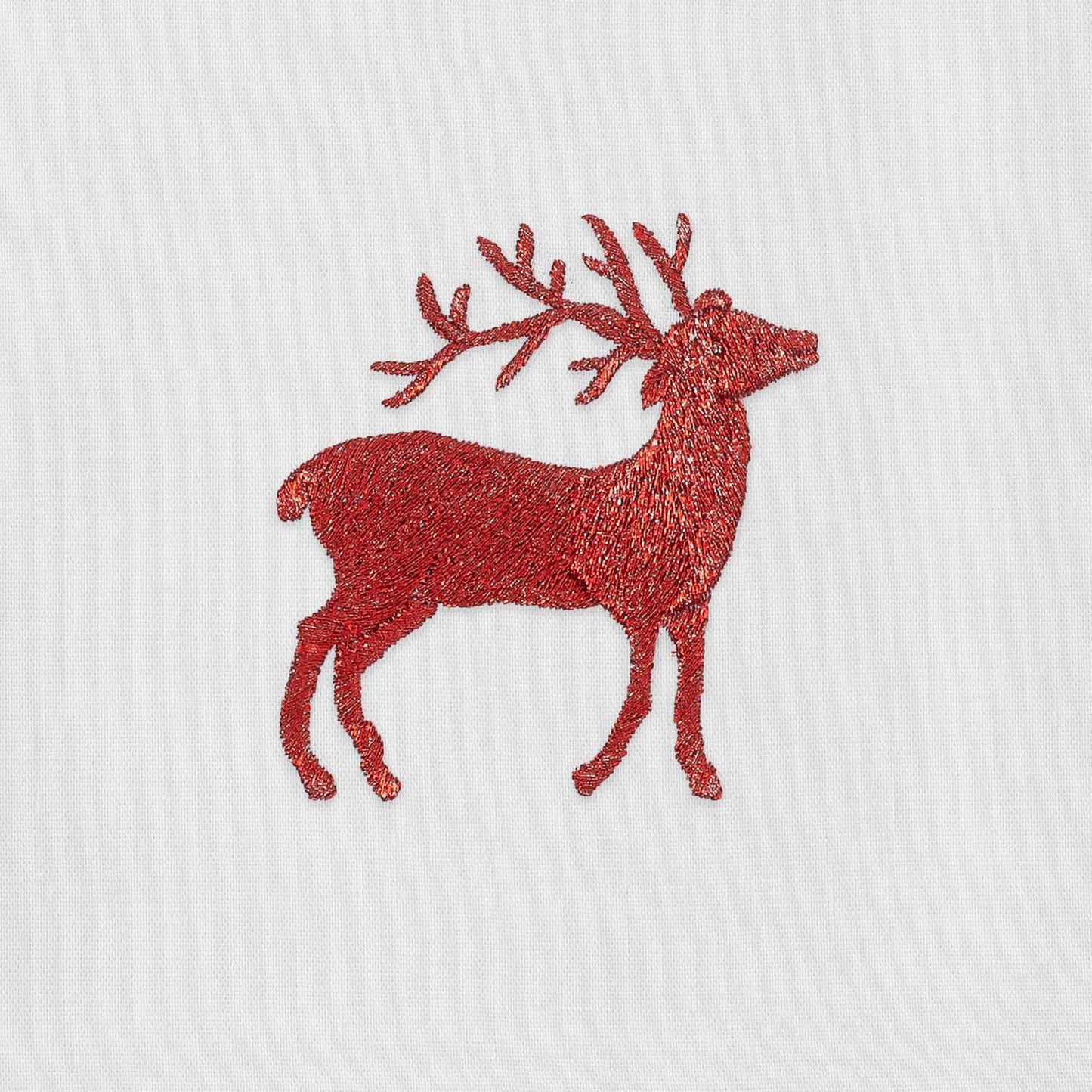 Reindeer Red Towel