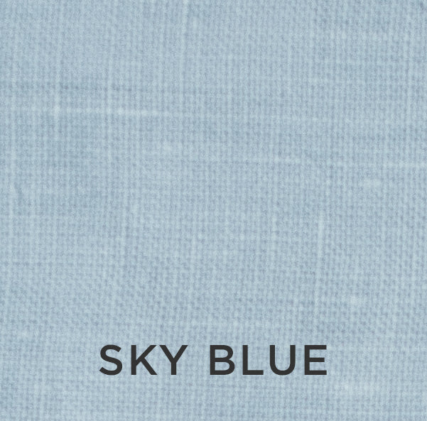 An example of the sky blue linen color