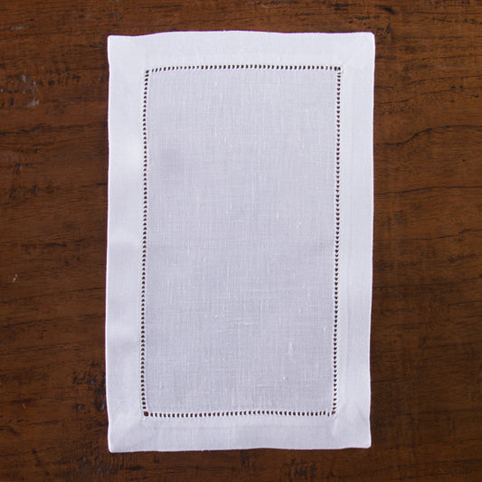 Heirloom Estate Linen Oblong Cocktail Napkin