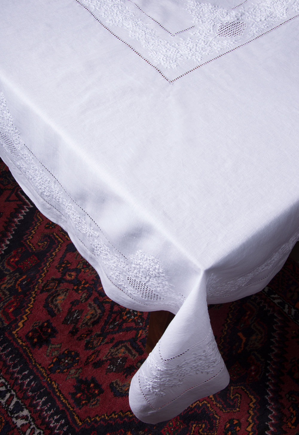 Jardin Classic Linen Tablecloth - Thumbnail 3