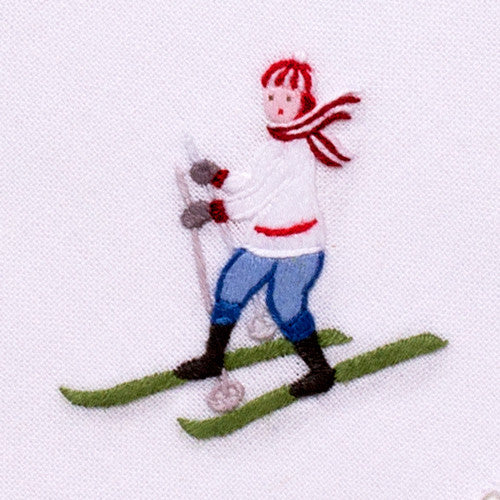 Skiers Cocktail Napkins - Thumbnail 2