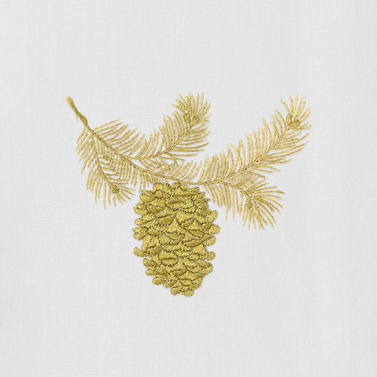 Pinecone Gold Hand Towel