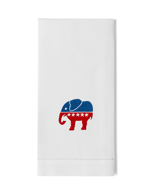 Republican Elephant Hand Towel