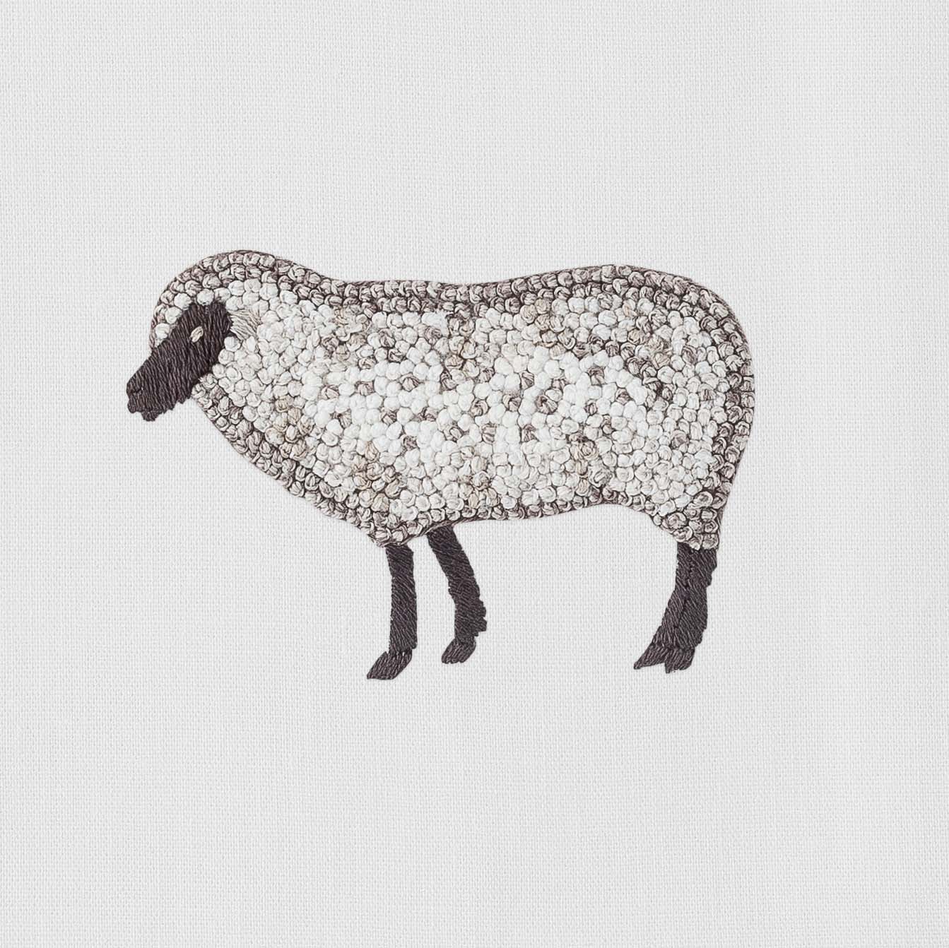 Sheep Hand Towel - Thumbnail 3