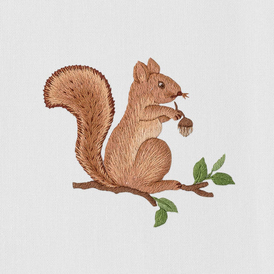 Squirrel Hand Towel