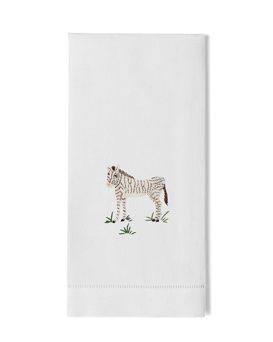 Zebra Hand Towel