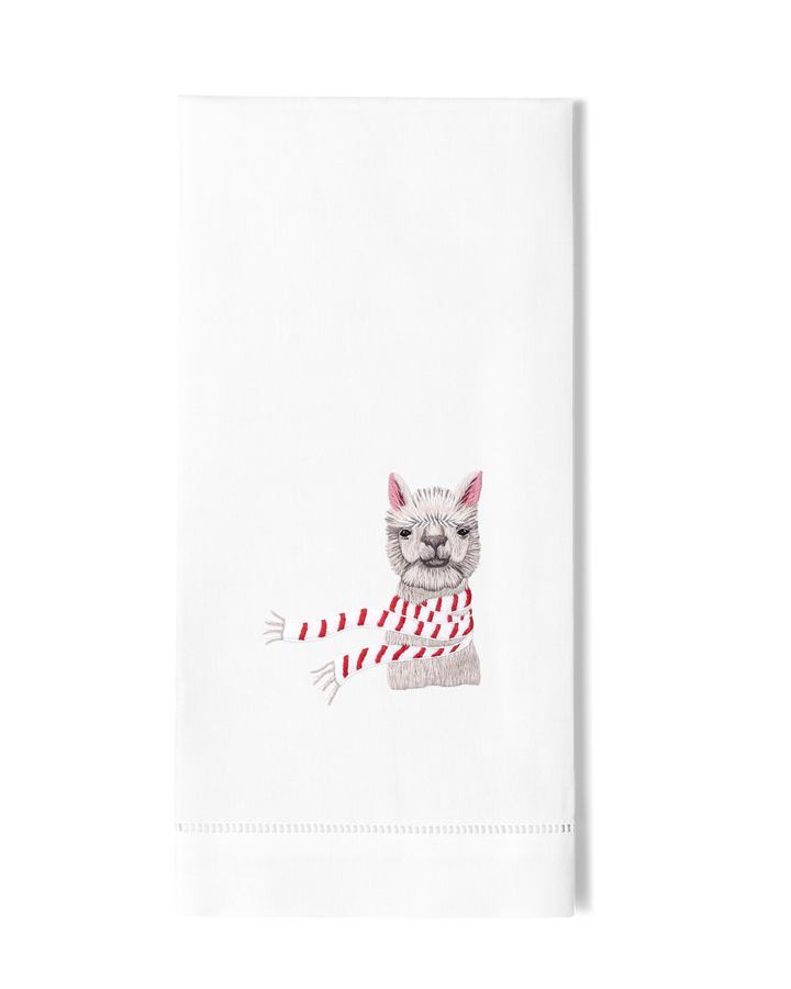 Holiday Llama Hand Towel Henry Handwork