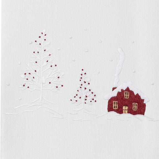 Little Red House Hand Towel