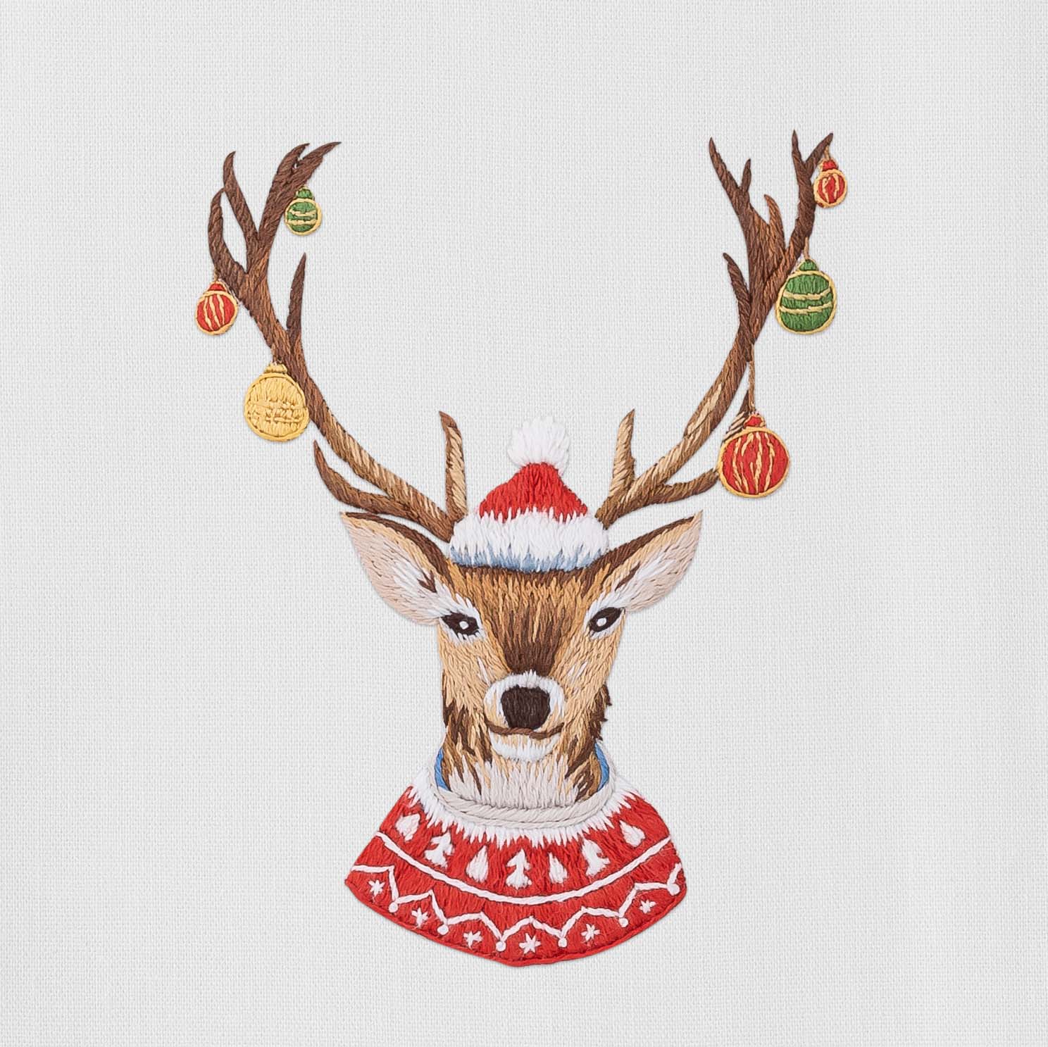 Ornament Antlers Towel - Thumbnail 2